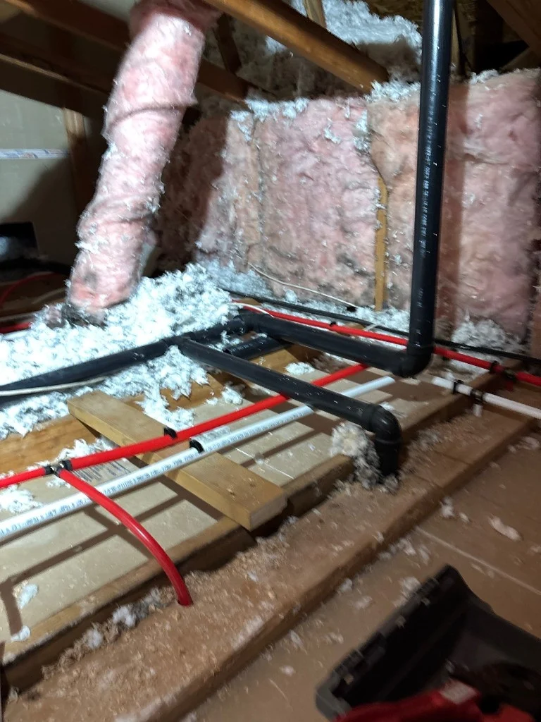 Leaks & pipe repairs installation example
